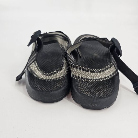 Chaco Black and Gray Men's Sandals 9 Z Strap - Picture 2 of 5